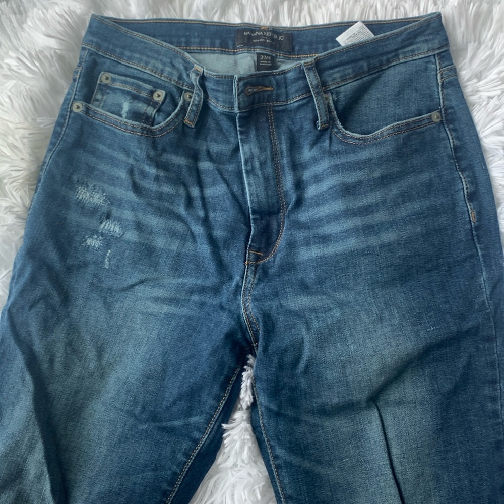 Banana Republic High Rise Skinny Jeans